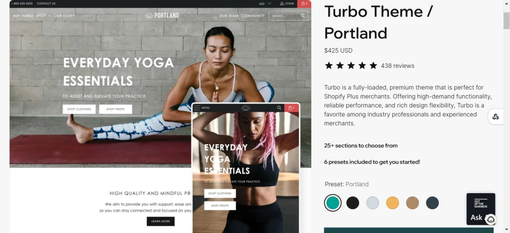 Turbo Shopify Theme Portland