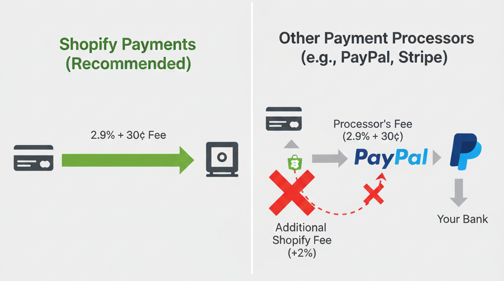 Boucle des frais de transaction Shopify