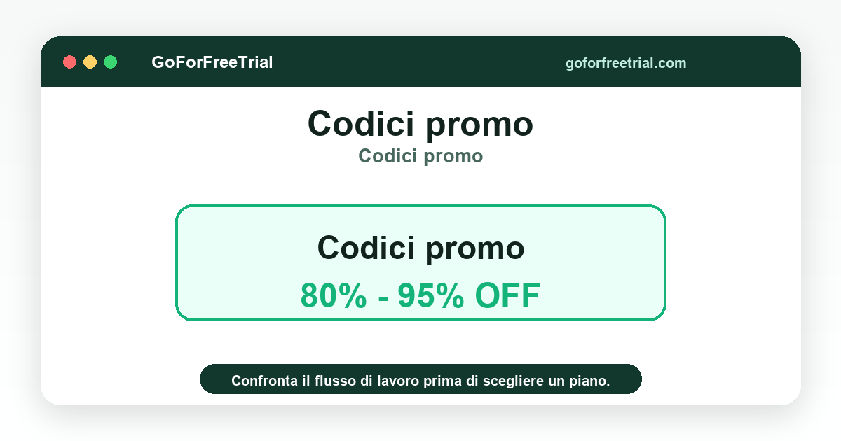 Codici promo - Xero Deals 2026