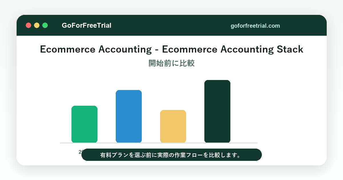 Ecommerce Accounting - Ecommerce Accounting Stack - Ecommerce Accounting 2026