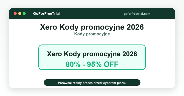 Kody promocyjne Xero 2026 – Oferty Xero 2026